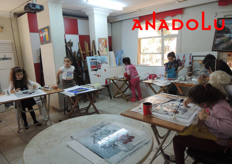 Çocuklar Resim Sanat Eğitimleri İzmir